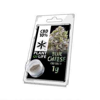 blue cheese, solid, plant of life, cbd, 10% cbd