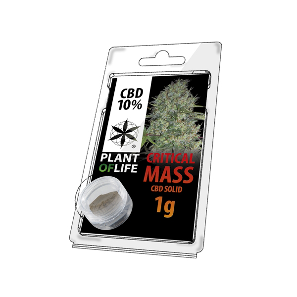 critical mass, solid, plant of life, cbd