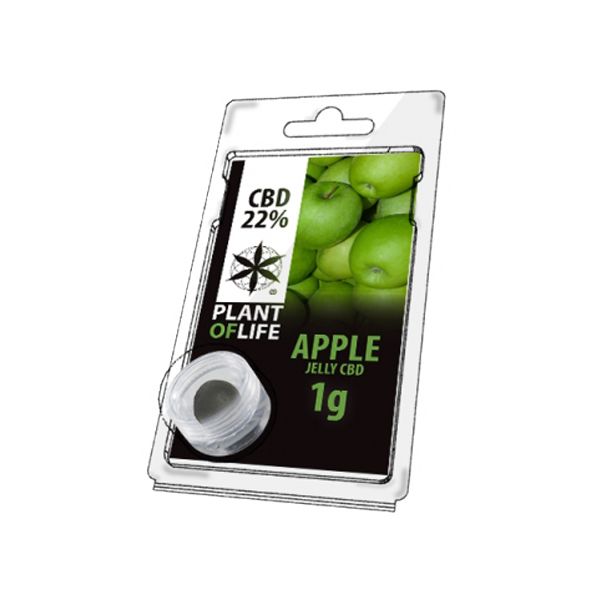 apple-plant of life - 22% CBD- jelly