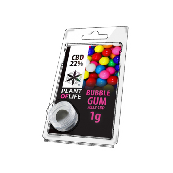 bubblegum-plant of life - 22% CBD- jelly