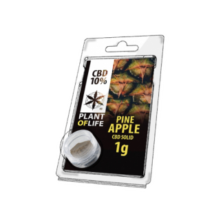 pineapple, fruity, plant of life, solid, 10% CBD