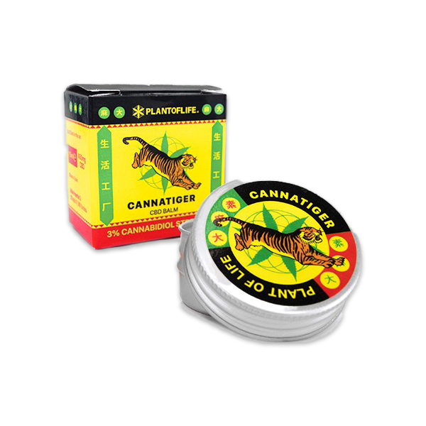 cannatiger, baume du tigre, cbd, baume au cbd, plant of life